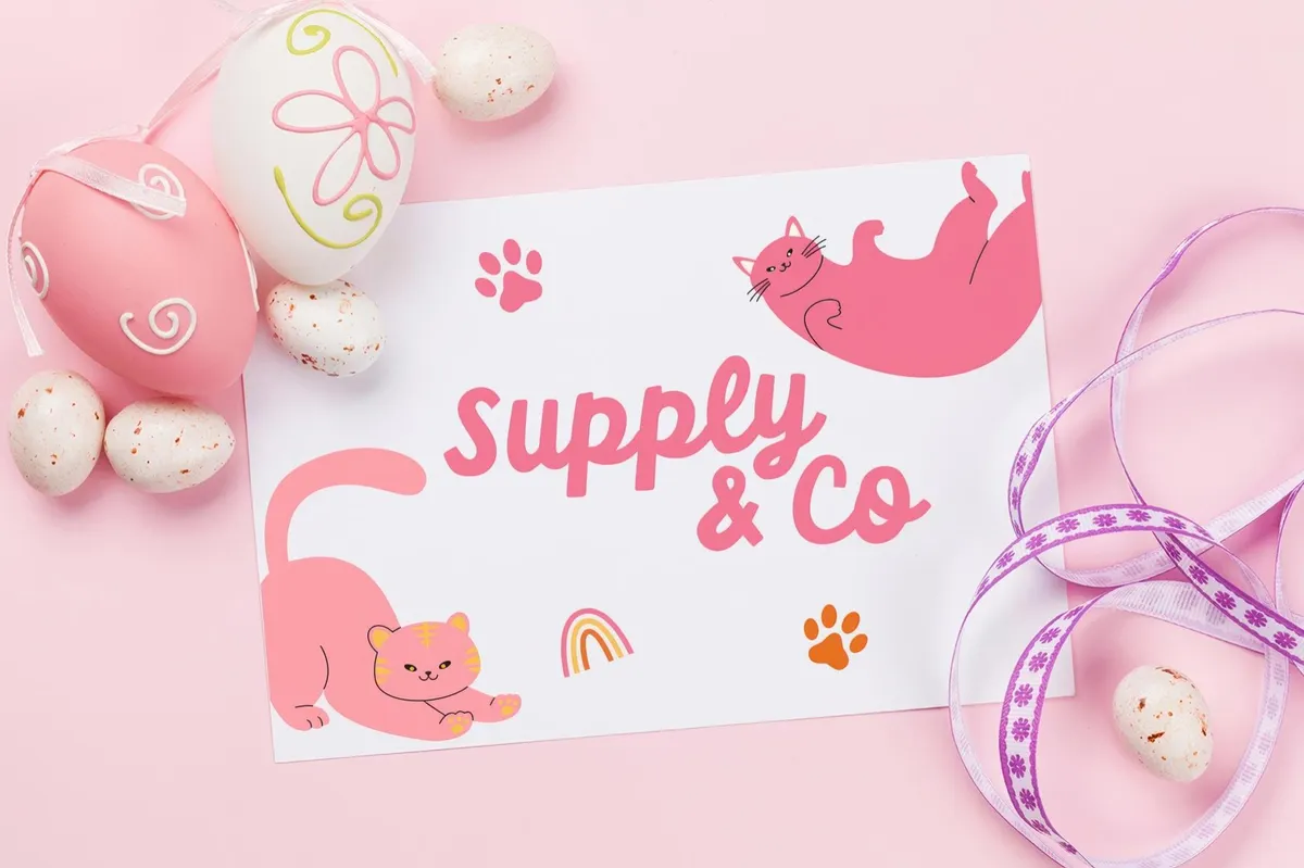 Pinky Blush — Cute Bold Script