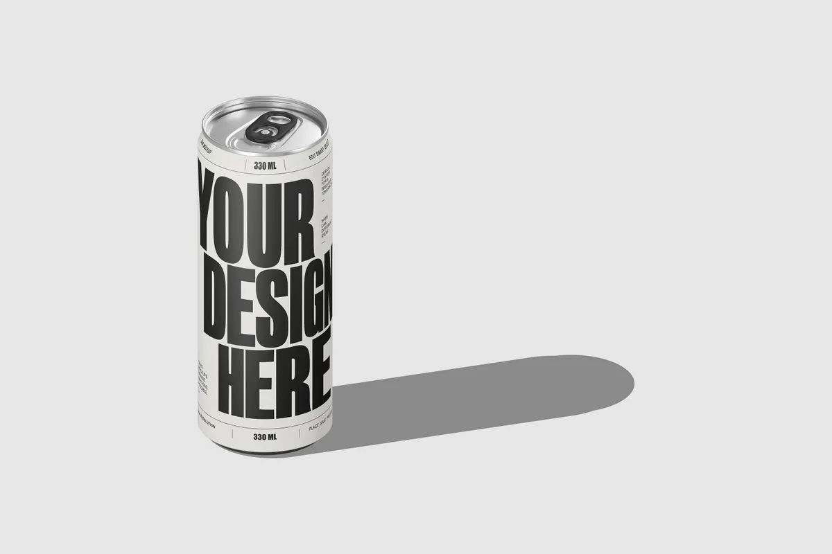 330ml Can Mockups