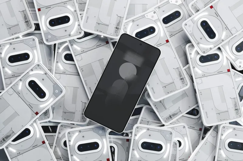 Nothing Phone 3A Mockup