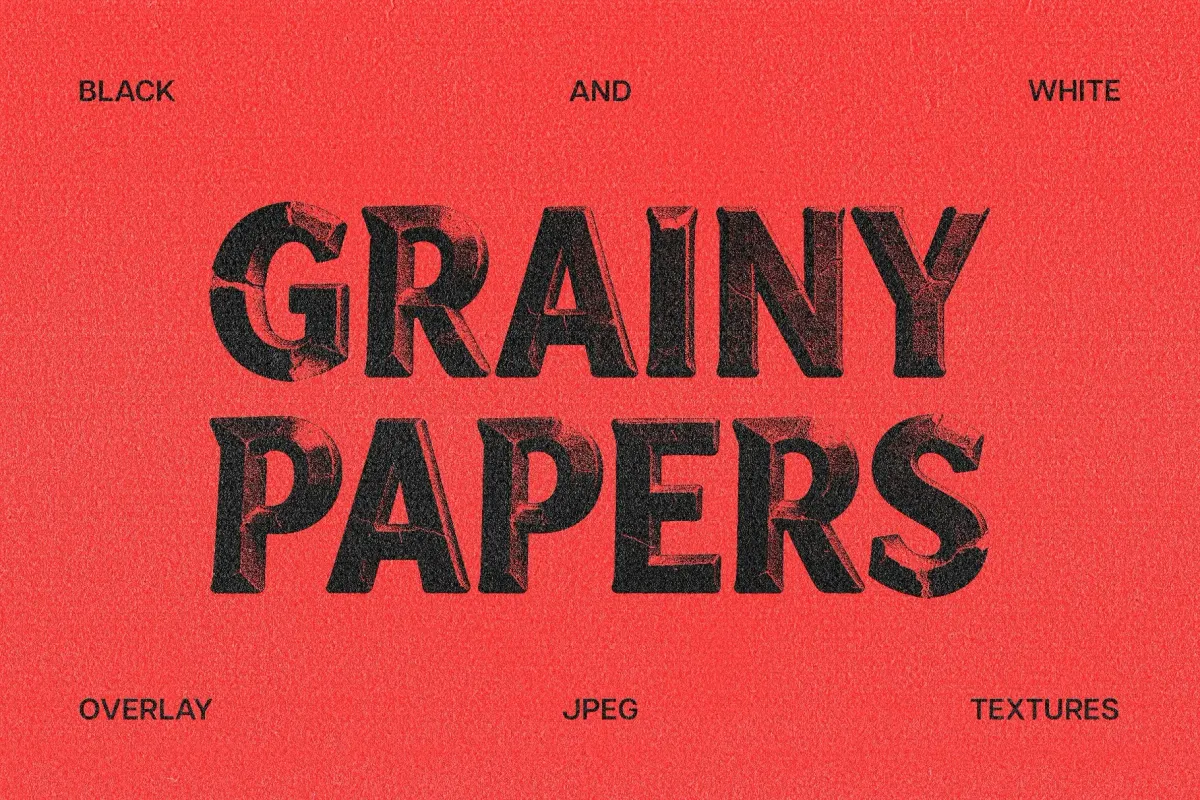Grainy Paper Overlays