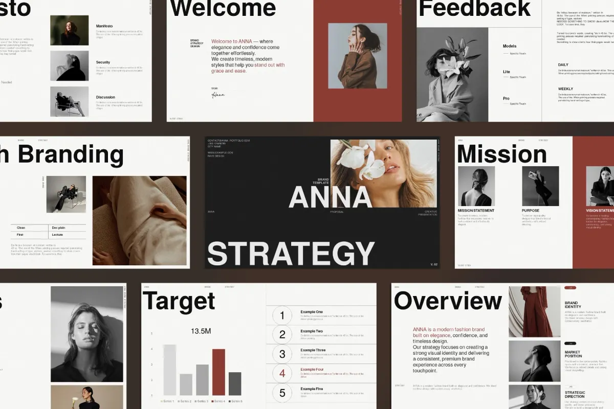 ANNA - Modern Brand Strategy Template