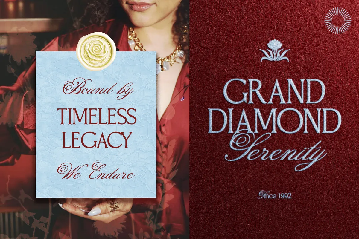 Crown Heaven - Luxury Script & Serif Font Duo
