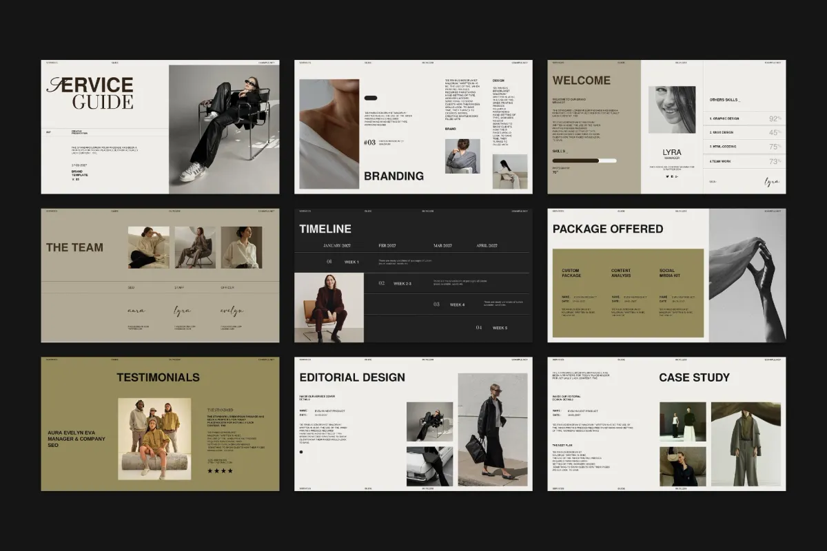 Service Guide Template