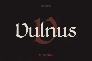 Vulnus - Fantasy Manuscript Font