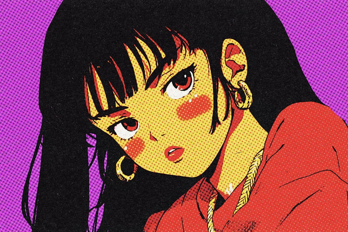 Dots Comic Print Effect