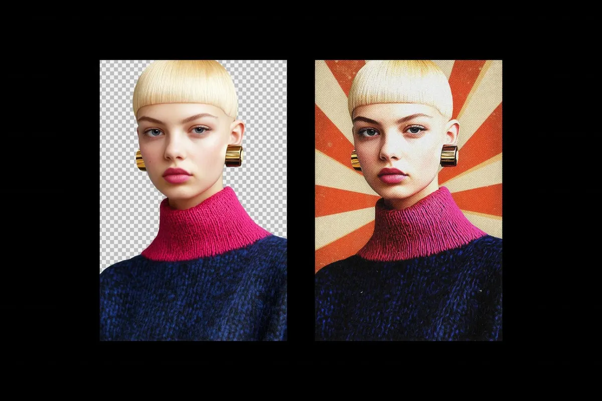 Retro Pop-Art Style Photo Effect