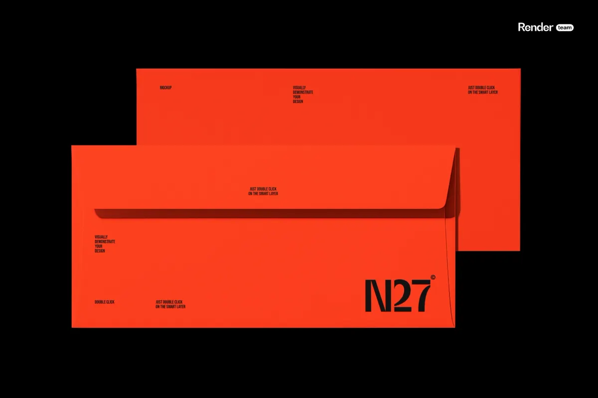 Paper Envelope Mockup