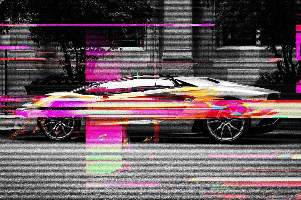 Glitch Template Effect