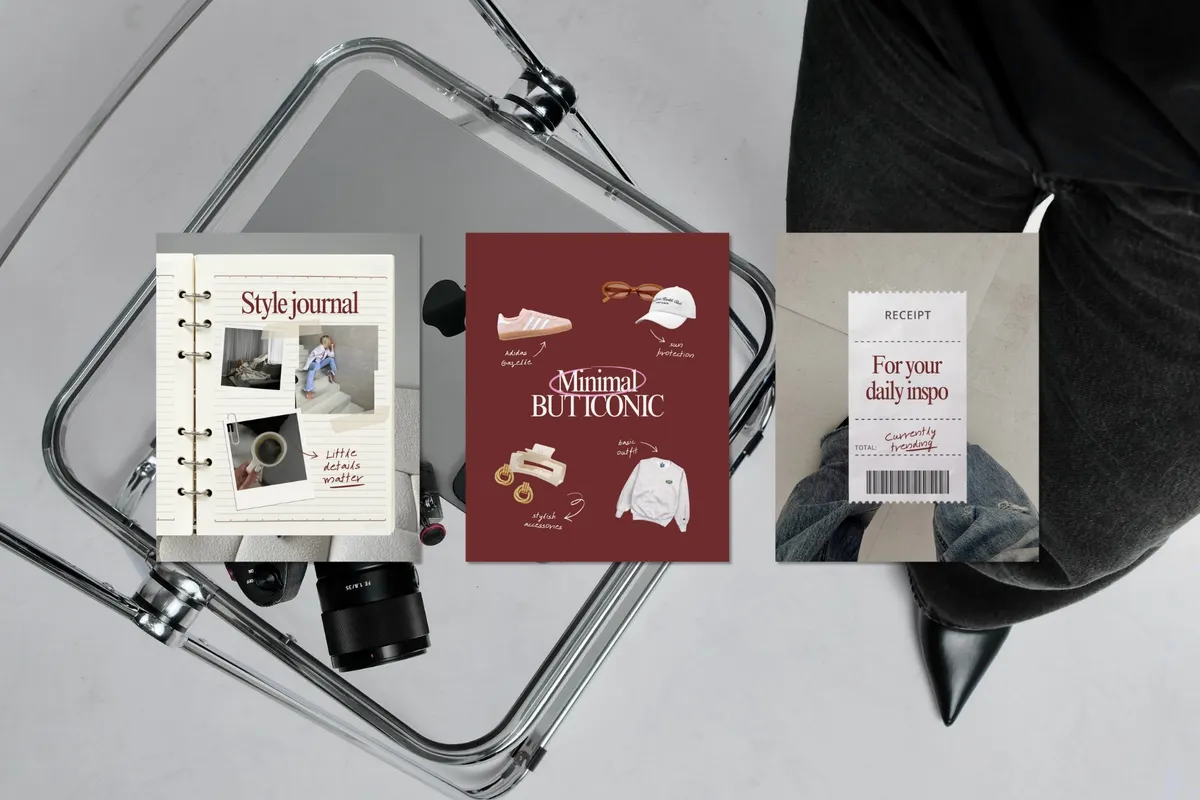 Trend Aesthetic – Editable Templates on Canva