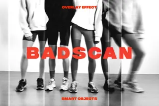 Bad Scan Photo Effect