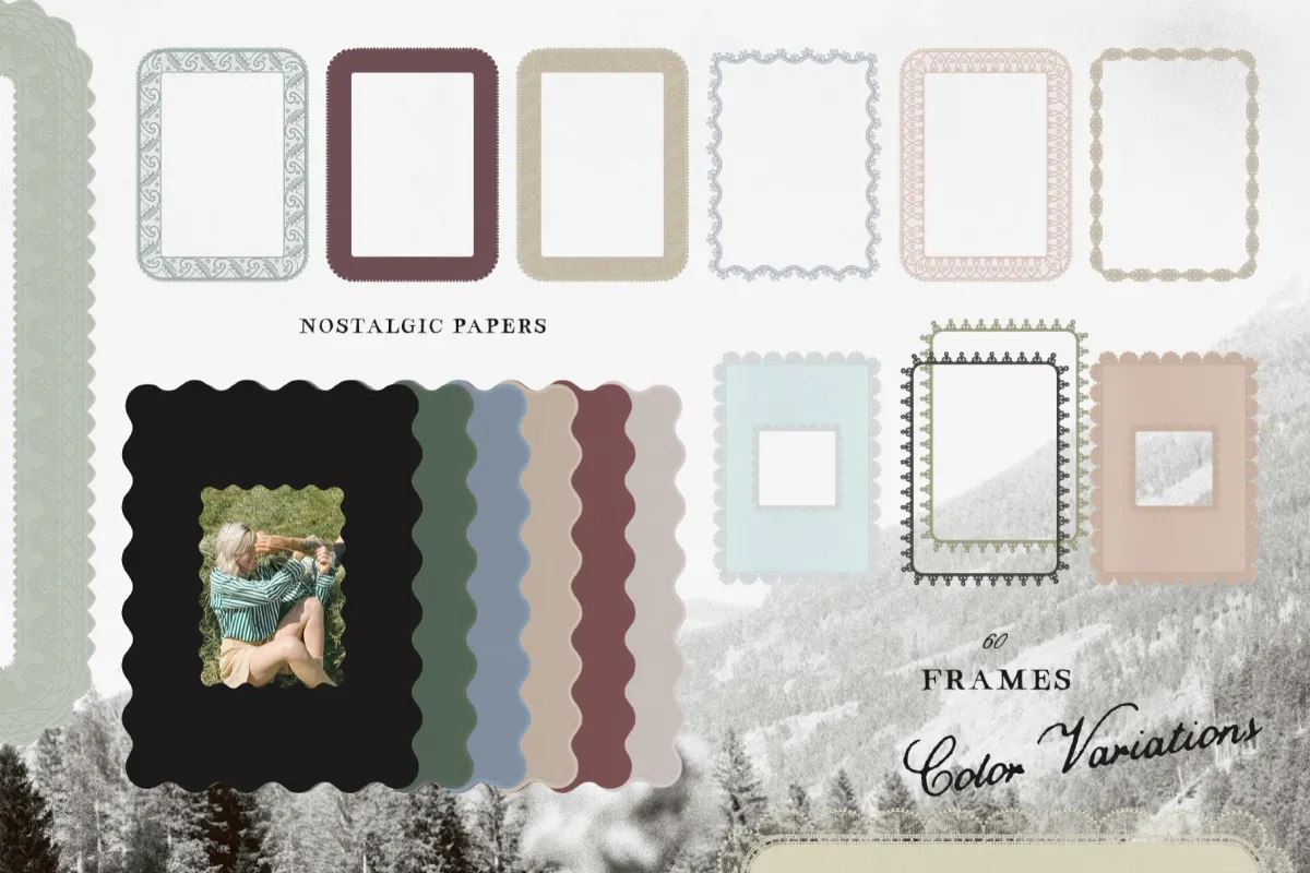 Nostalgic Papers & Frames