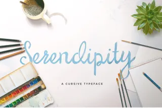 Serendipity Script Free Font