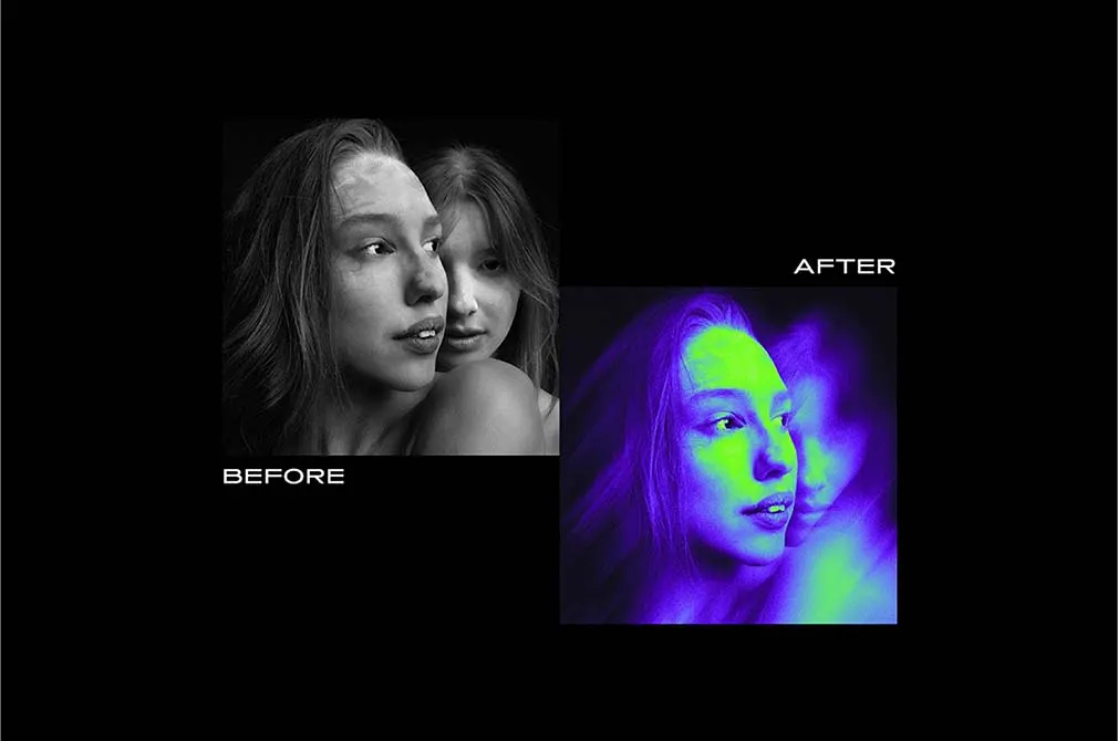 Acid Motion Photo Effect