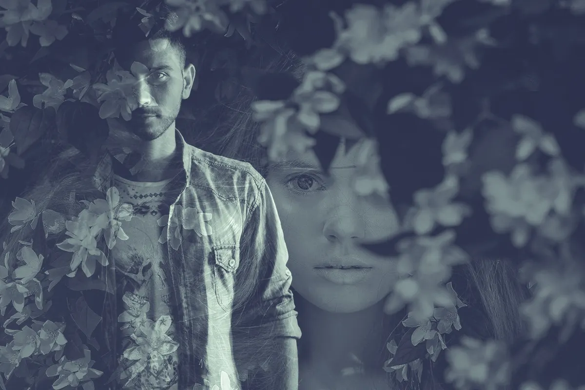 Double Color Exposure Effect