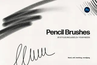 Pencil Photoshop Brushes