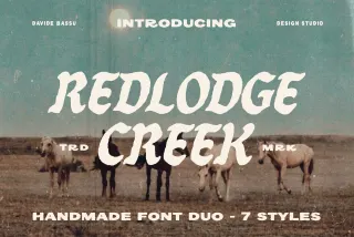 REDLODGE FONT DUO + Extra