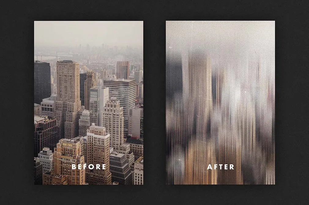 Defocus Motion Photo Effect