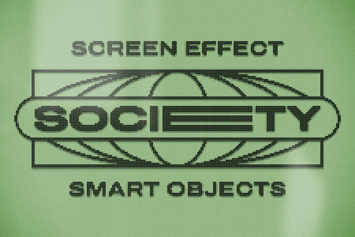 LCD Text & Logo Effect