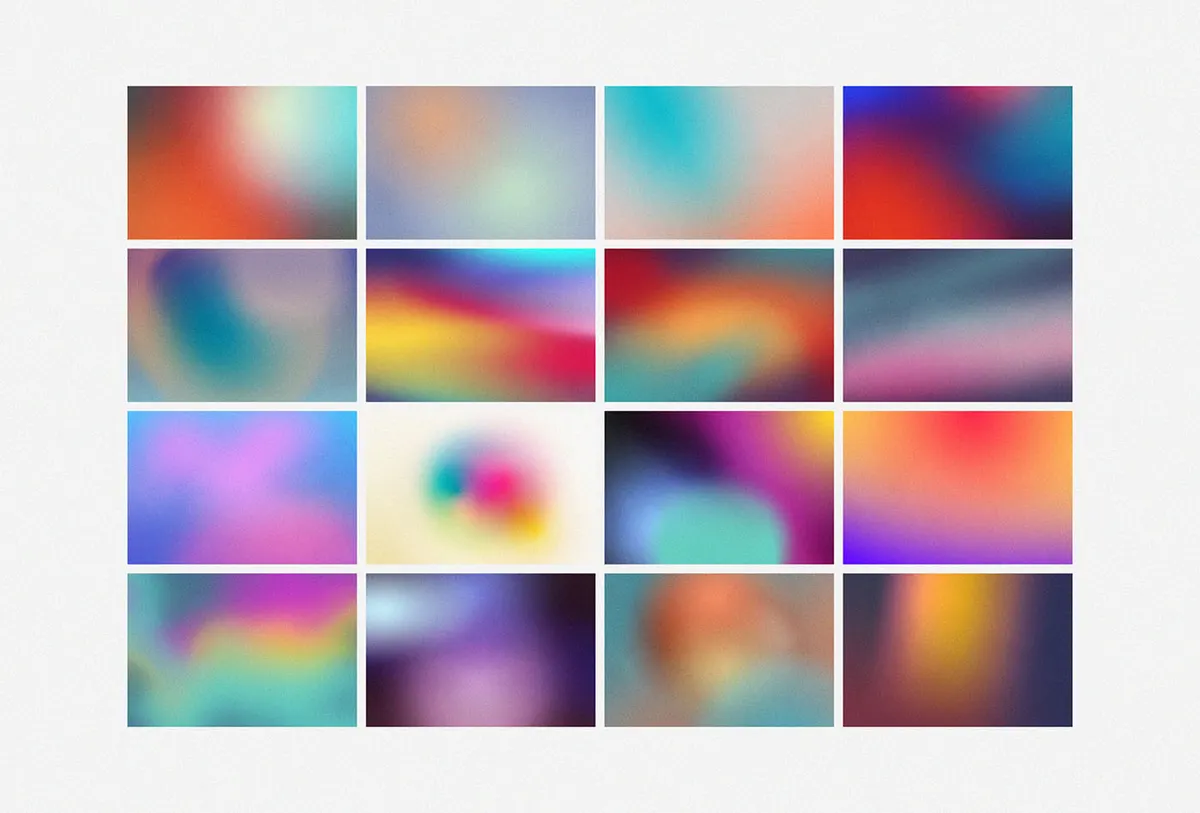Abstract Gradients & Shapes