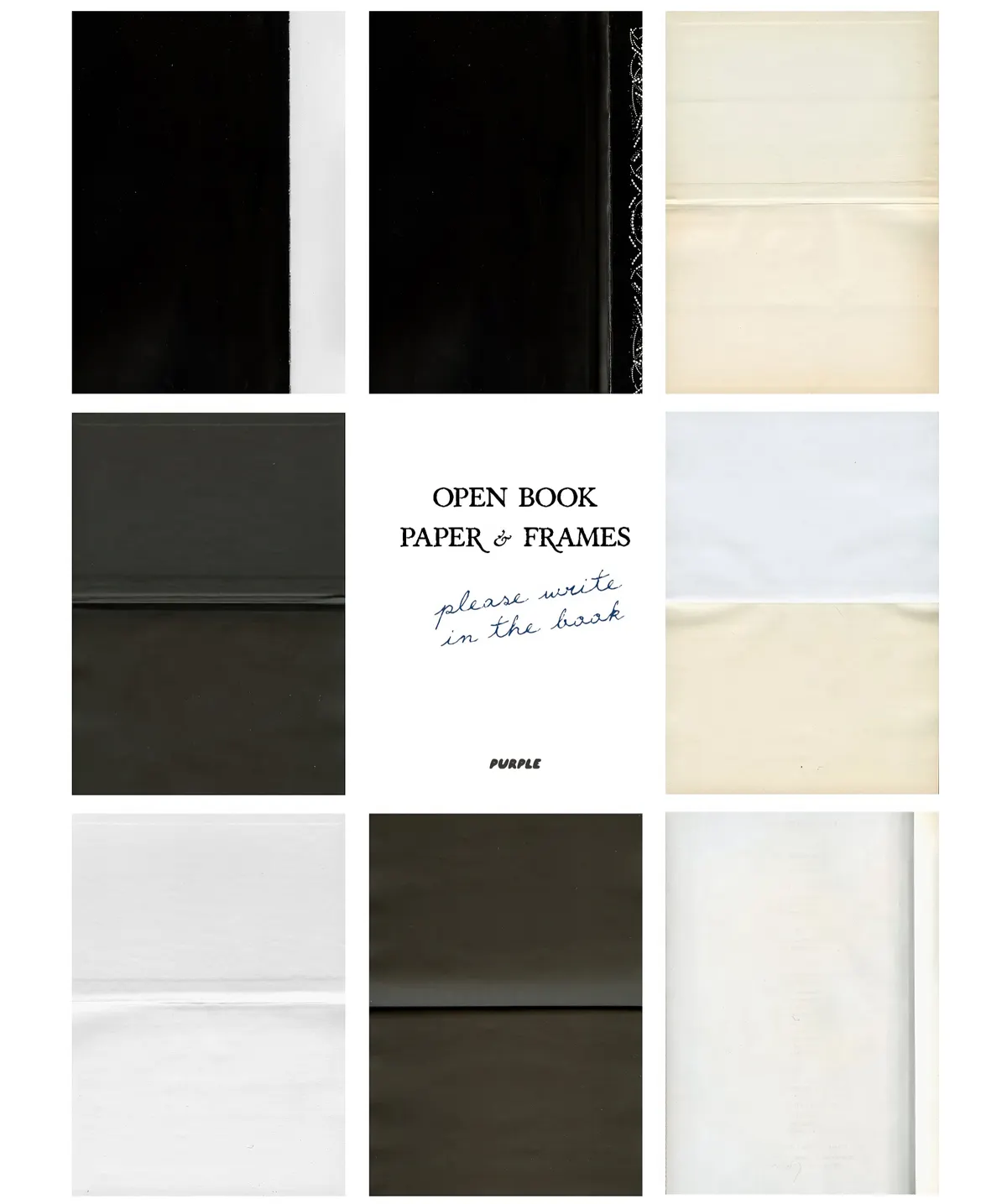 Open Book Paper Scans & Frames
