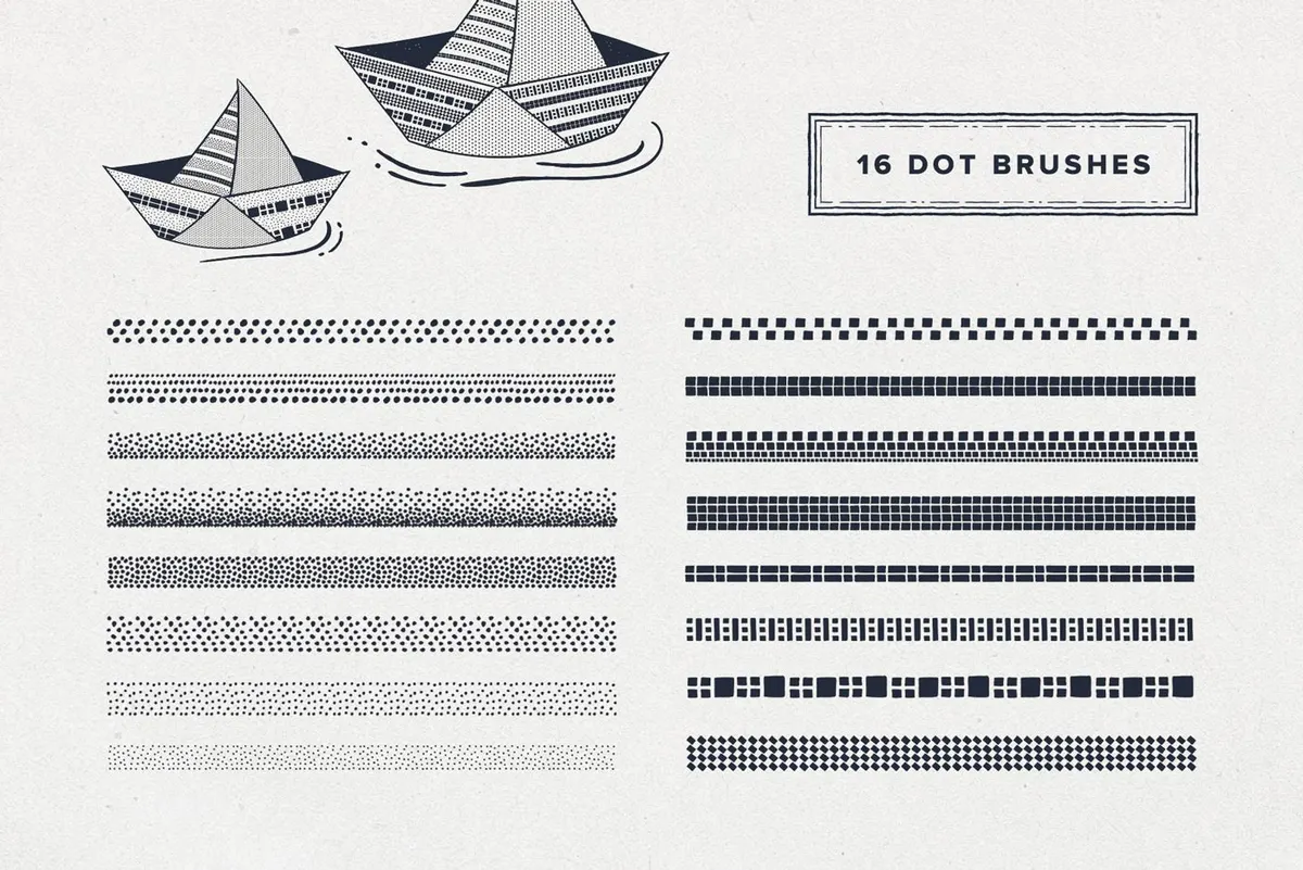 Lighthouse Liner Procreate Brushes