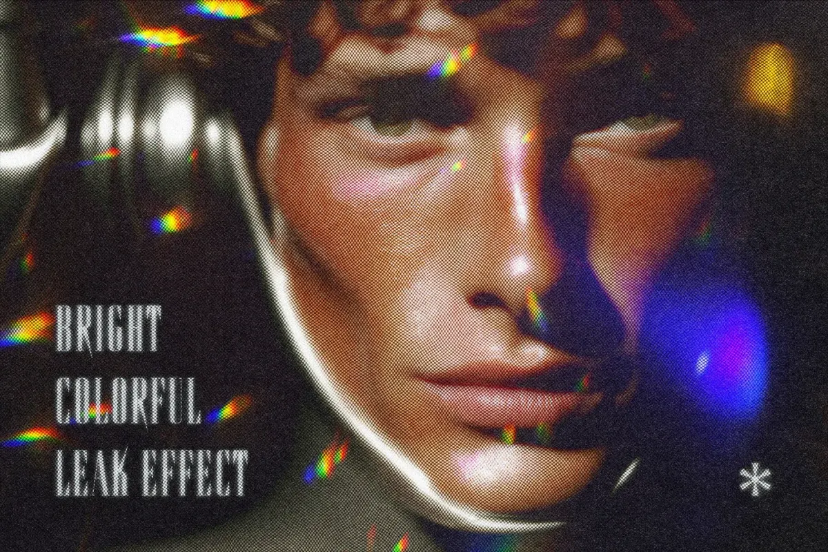 Bright Color Leak Effect