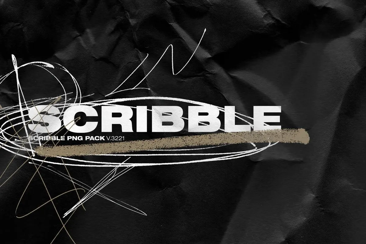 Scribble v3221 | 90 PNGs