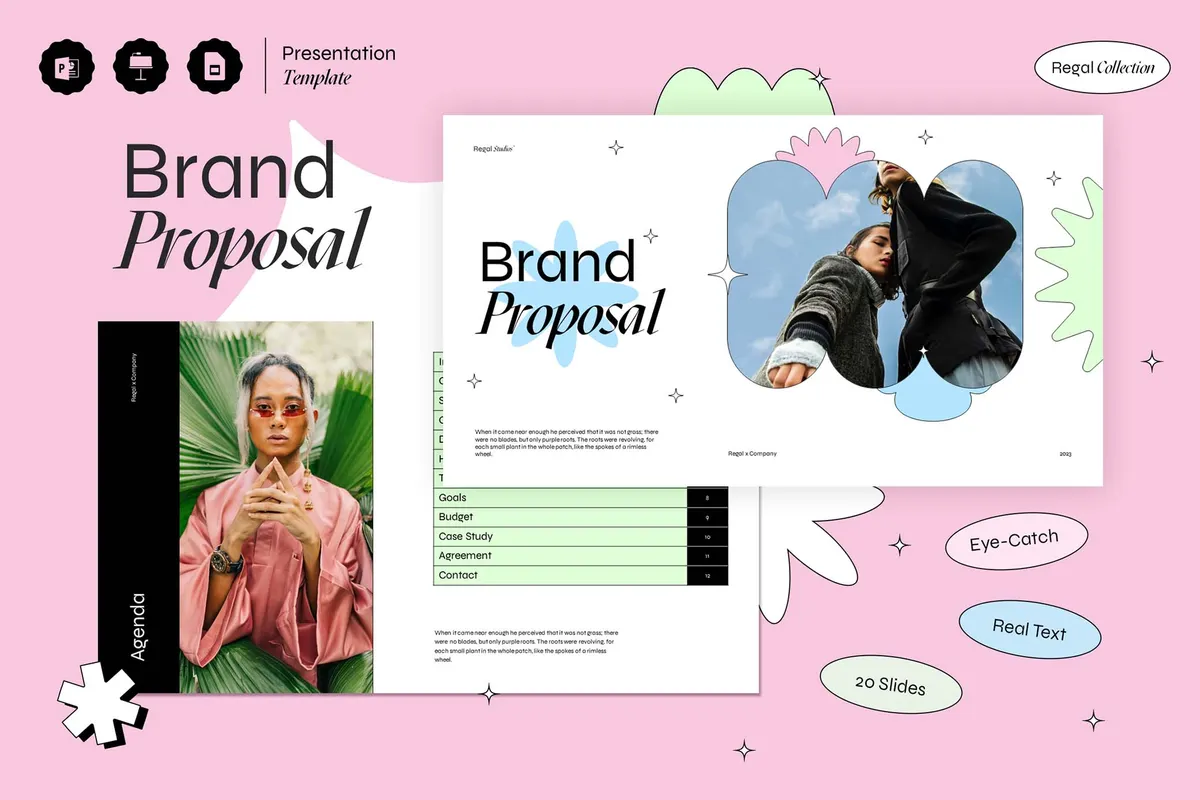 Regal Brand Proposal — Presentation Template