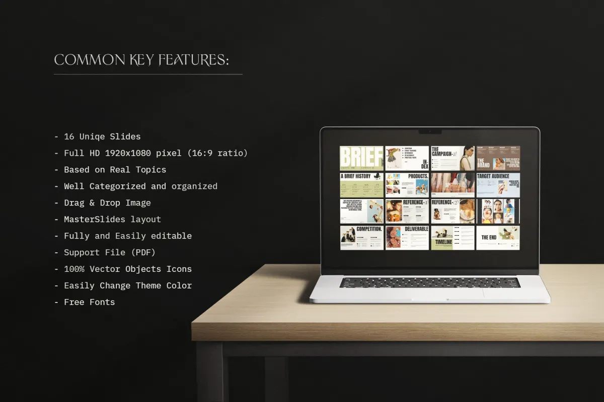 Creative Brief Campaign Presentation Template