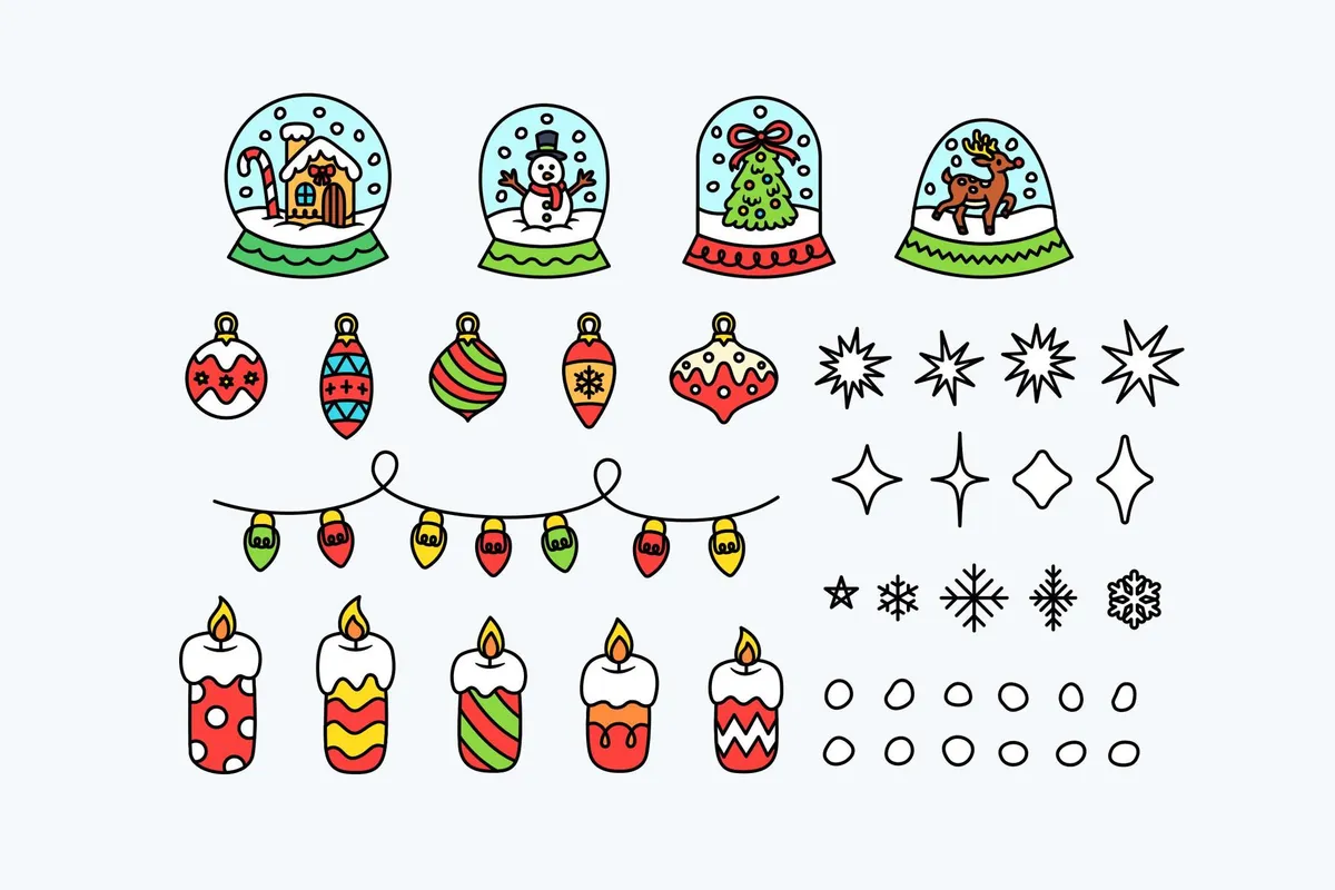 Christmas Cartoon Curiosities — Graphics
