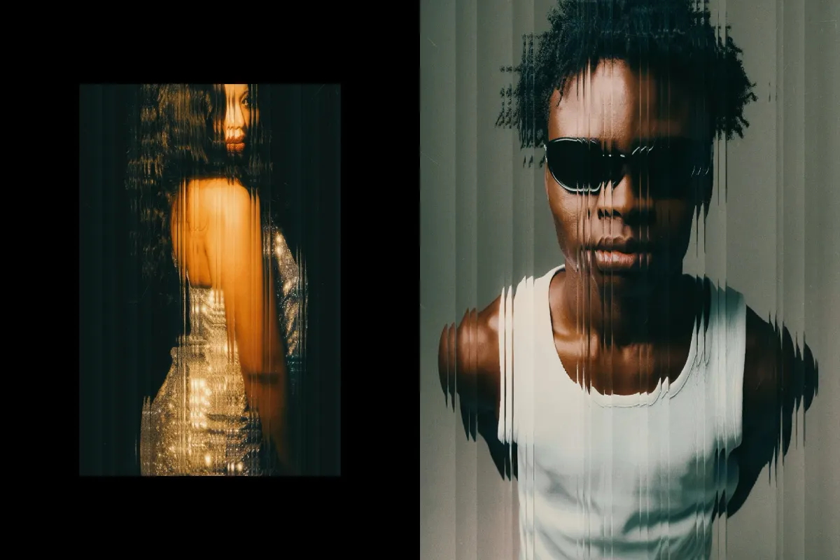 Glass Photo Effect