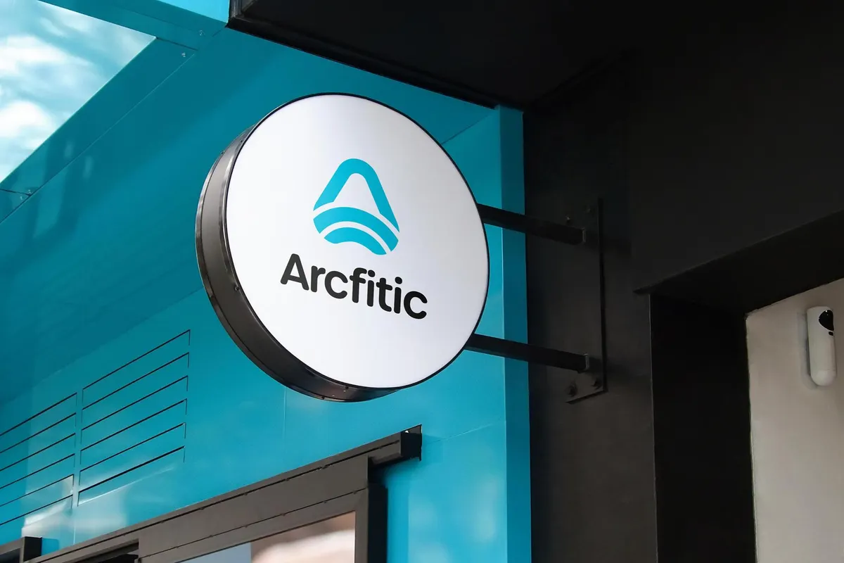 Logo Mockup Store Sport Sign