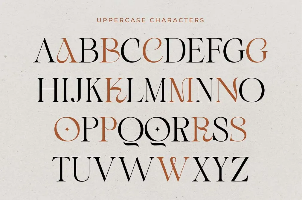 Kaobe | Luxury Serif Font