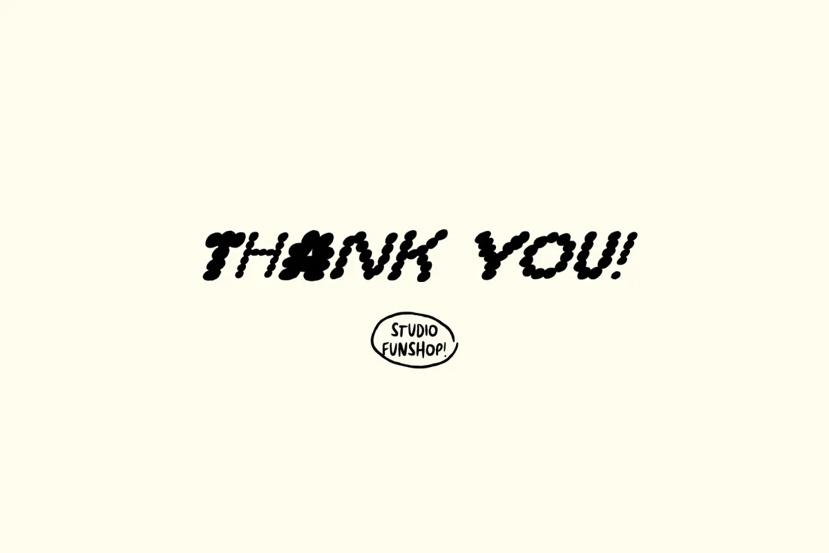 Dottie - Hand-Lettered Dot Font
