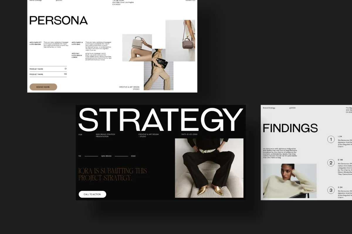 Brand Strategy Presentation Template