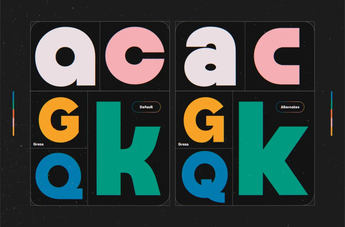 TRT Groza - Geometric Sans Font