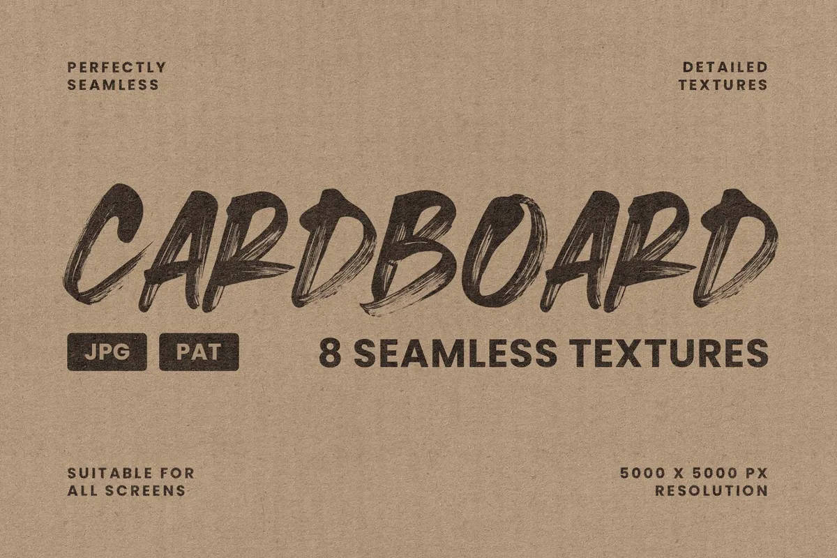 Seamless Cardboard Textures