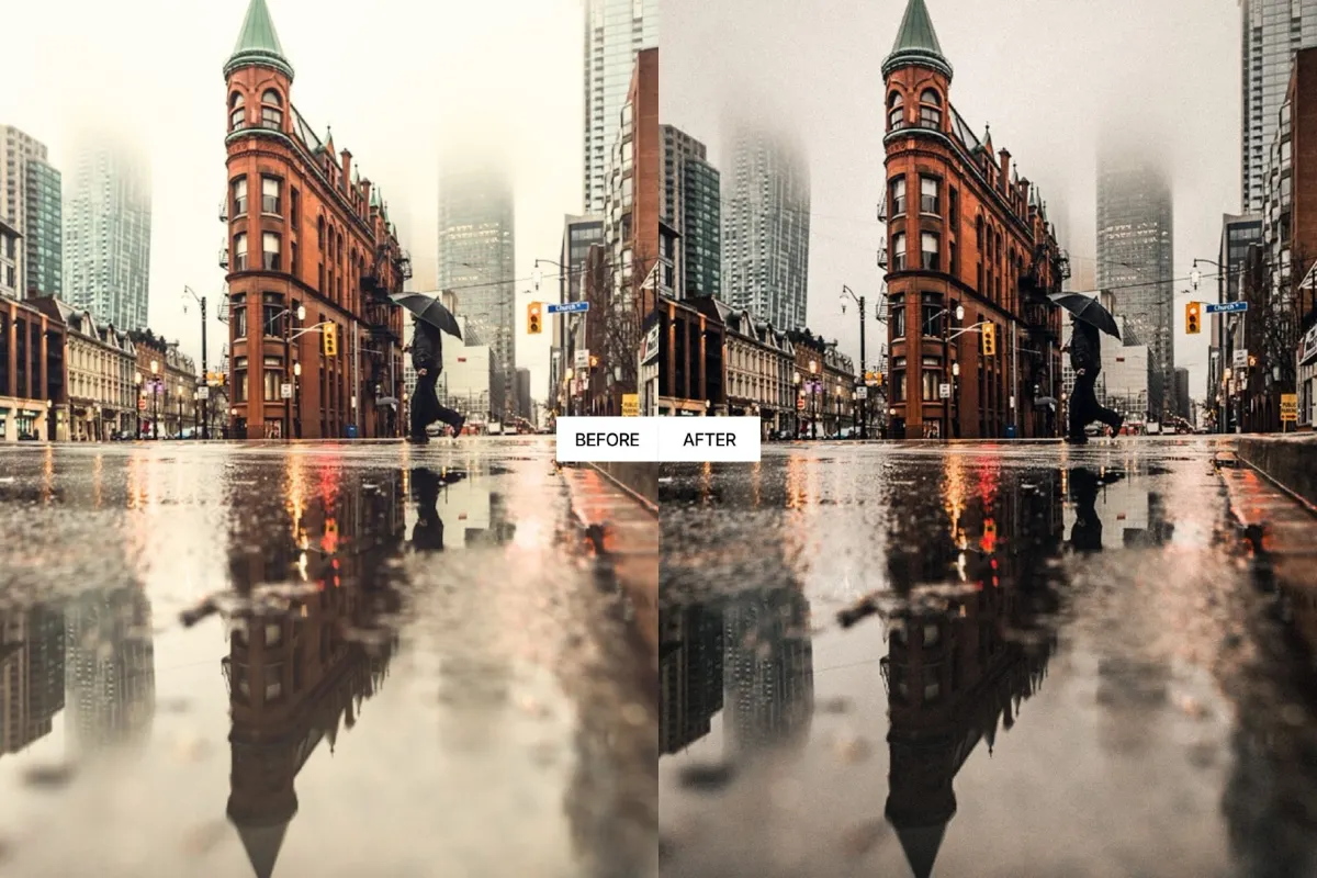 Dark Urban Street Cinematic Lightroom Presets