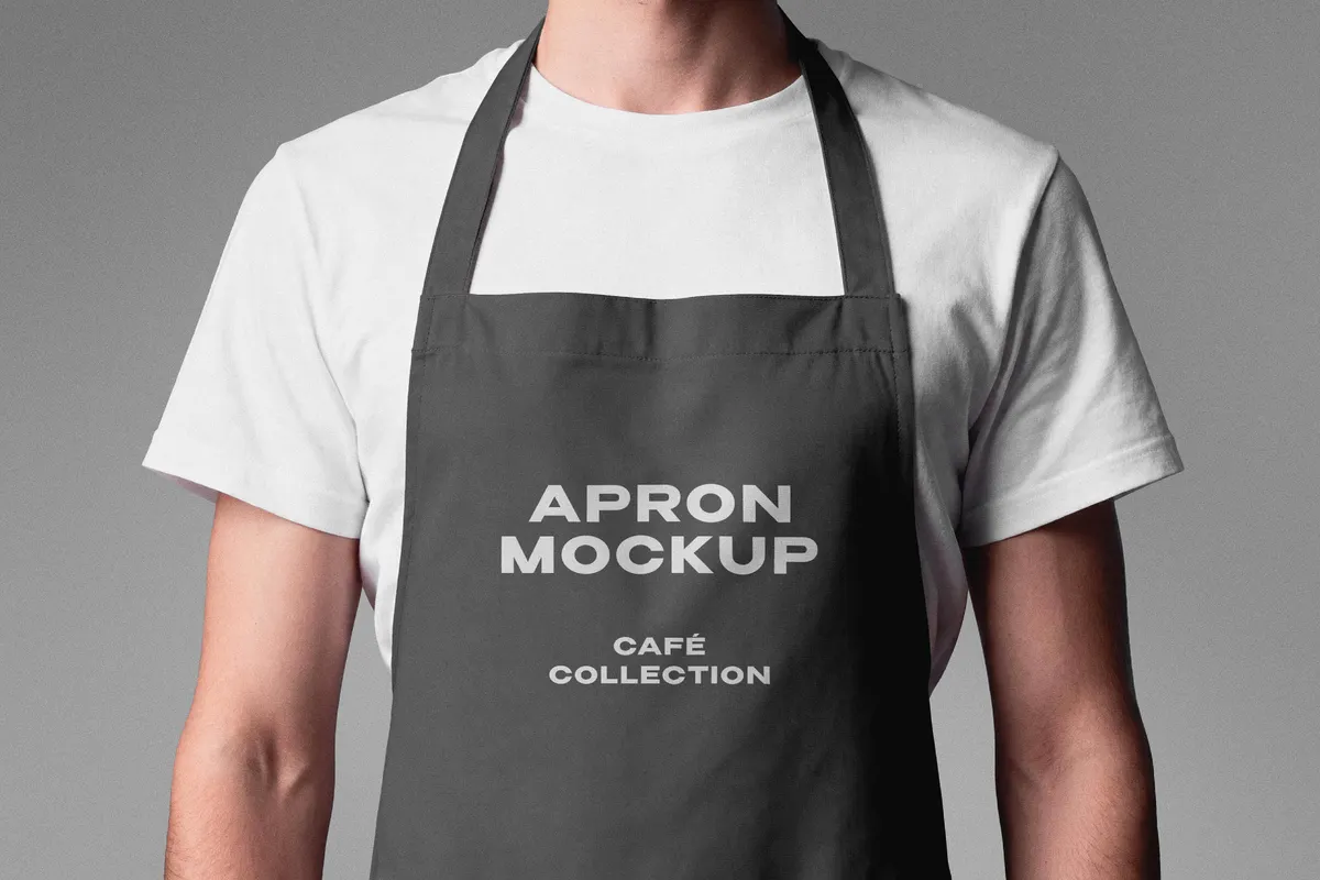 Cotton Apron Mockup