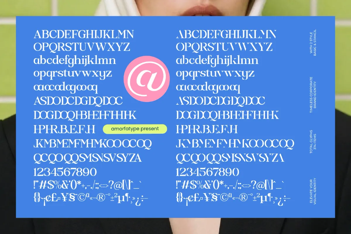 Prodes - Bold Stencil Serif Font