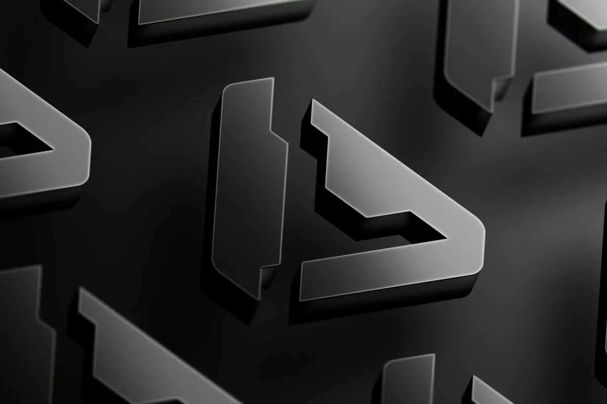 Floating 3D Symbol Render Mockup