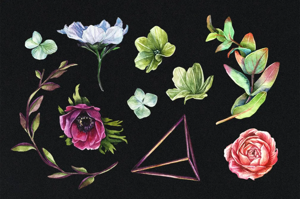 Enchanted Watercolor Clipart