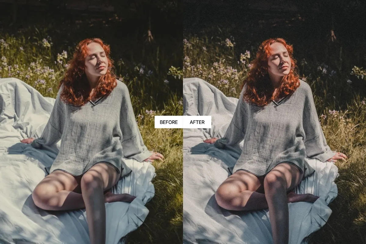 Vintage Grain Film Lightroom Presets
