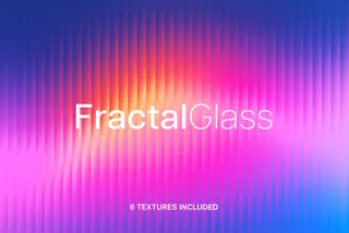 Fractal Glass Gradients Textures