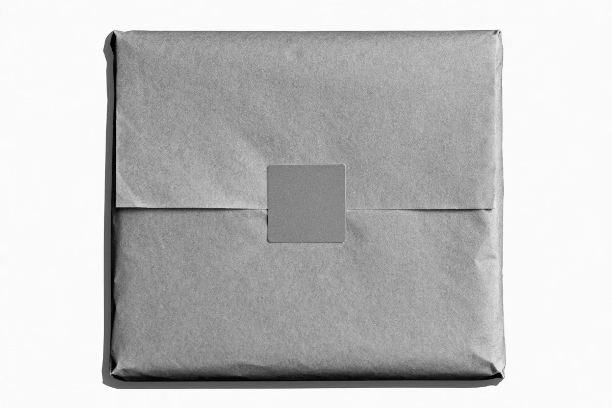 Gift Wrapping Package Mockup