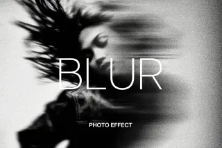 Noisy Blur Photo Effect