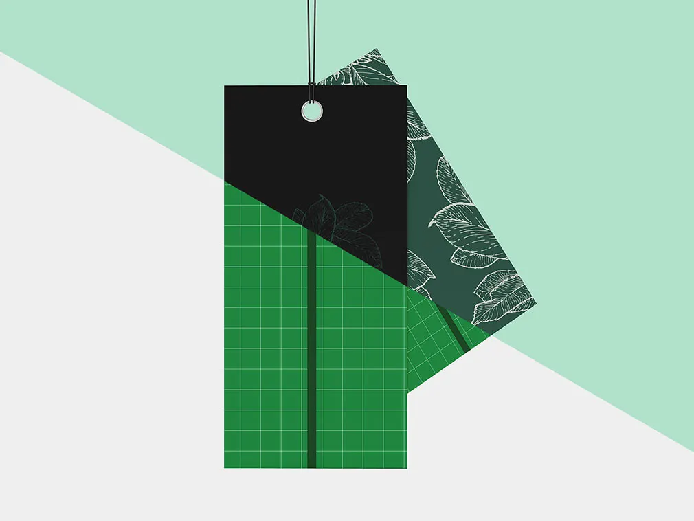 Label Tag Mockup