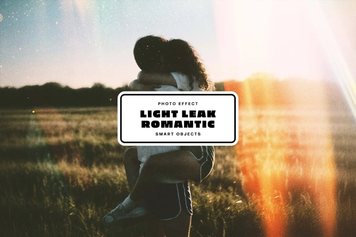 Light Leak Romantic Photo Effect