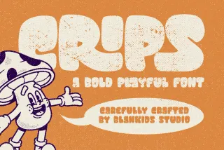 Crips - Bold Playful Font