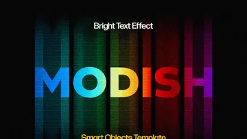 Motion Gradient Text Effect